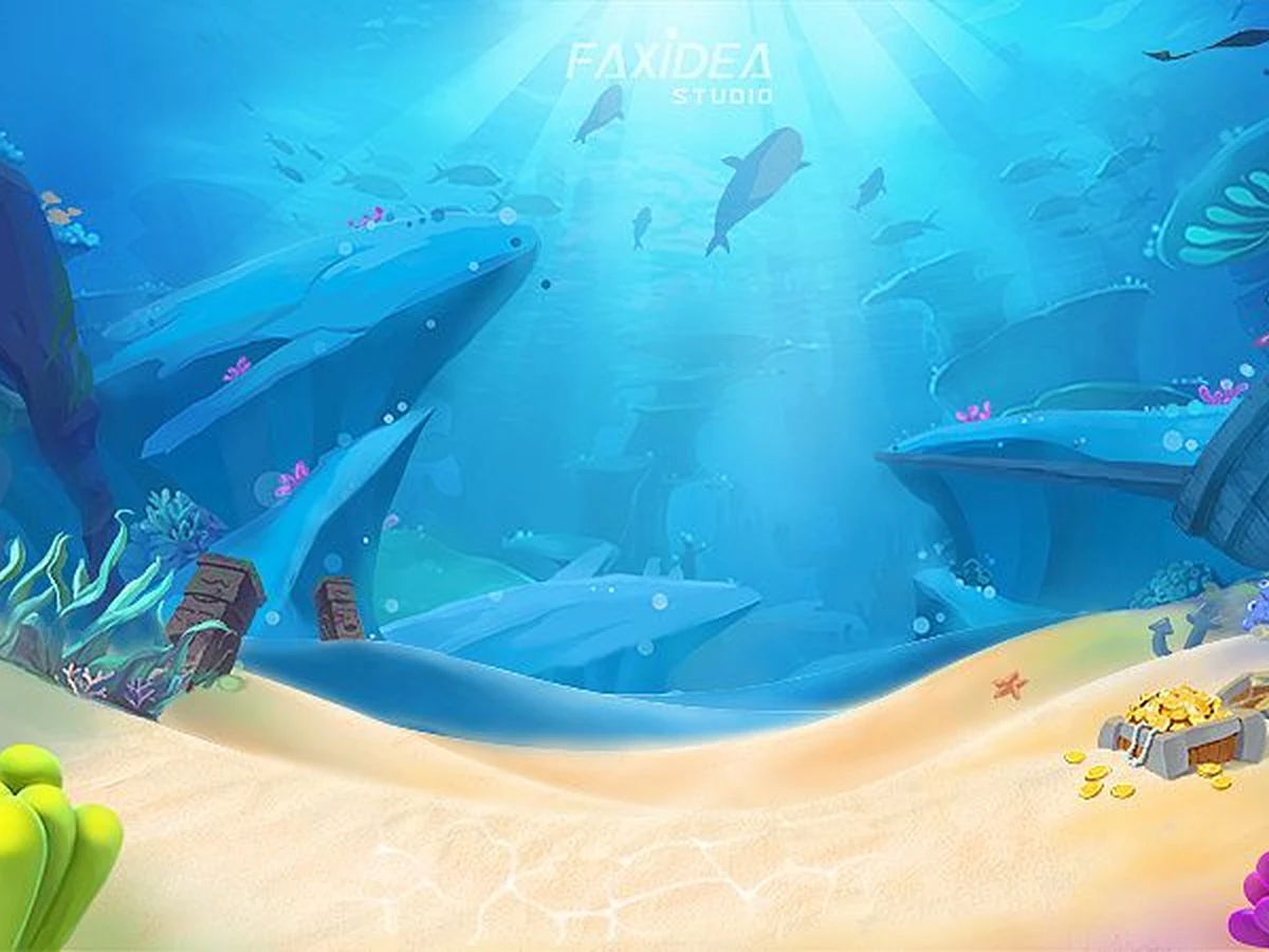 ภาพประกอบเกมยิงปลาบนหน้ารวมเกมของ bkm777